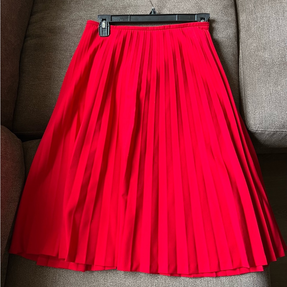 Women’s Calvin Klein Red Midi Skirt